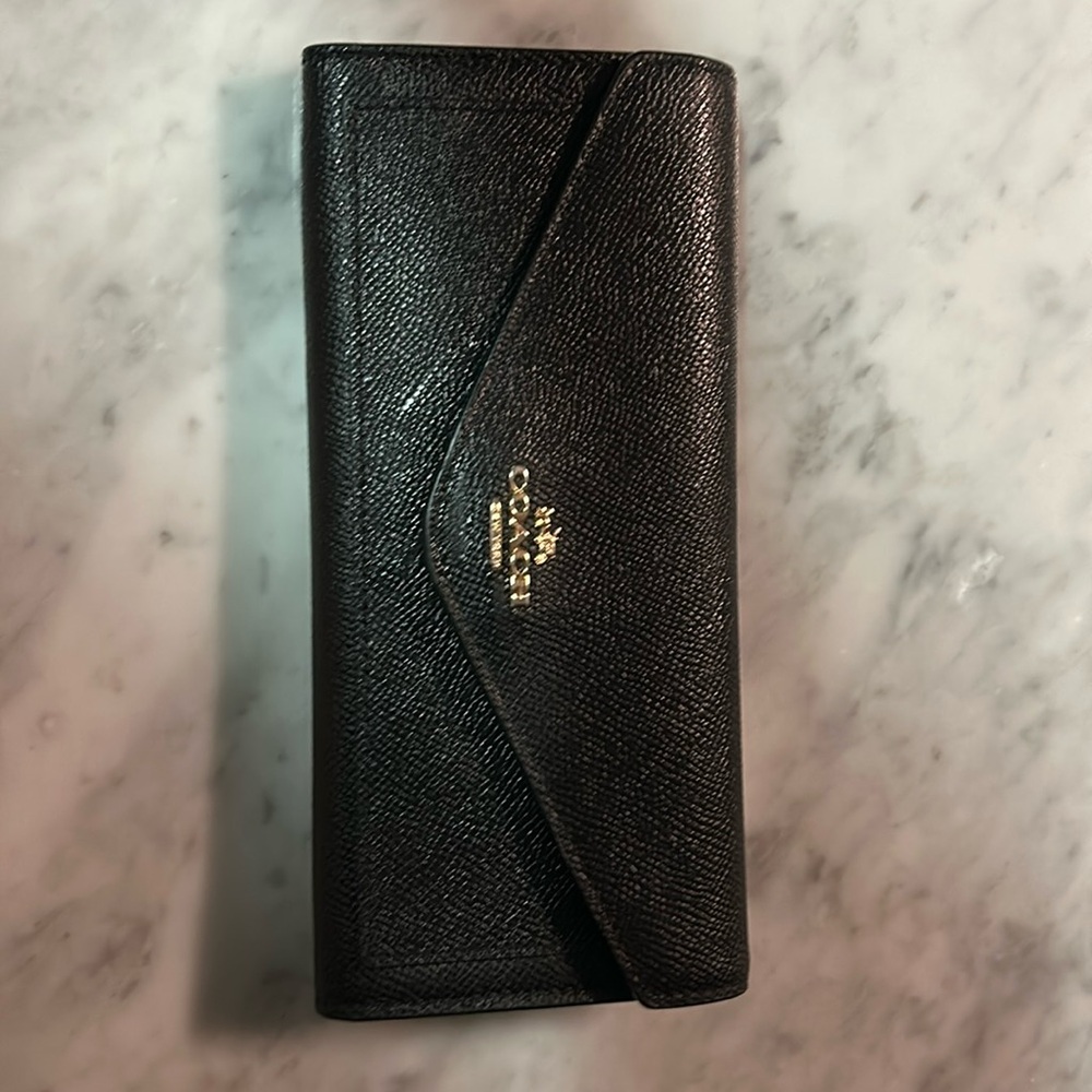 Coach slim wallet